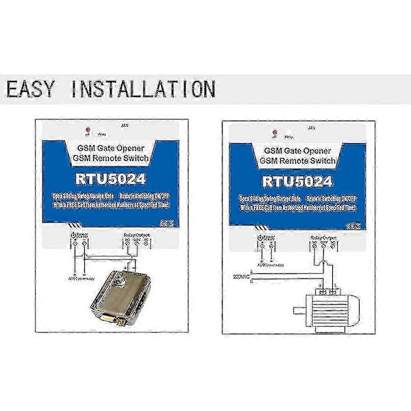 RTU5024 GSM Portin Avaaja Relekytkin Matkapuhelin Portin Kaukosäädin 850/900/1800/1900MHz
