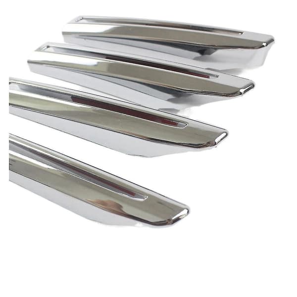 8 stk. Sølv Front Tåkelys Trim Stripe Front Grill Støtfanger For Land Cruiser 2023 Lc300