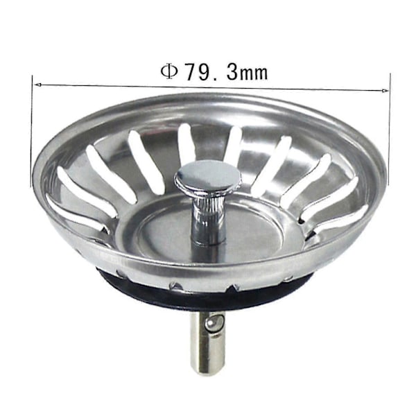 Blanco Siebkrbchen 3,5\" Excenter 18 Avloppsspringor 119146 NY