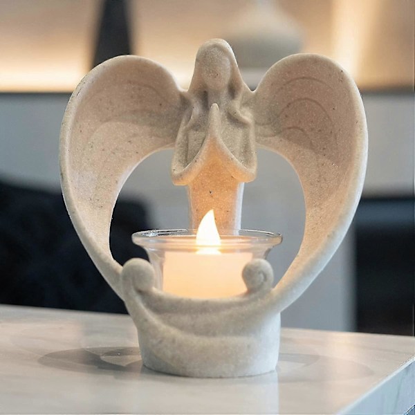 Änglafigurer Värmeljushållare
