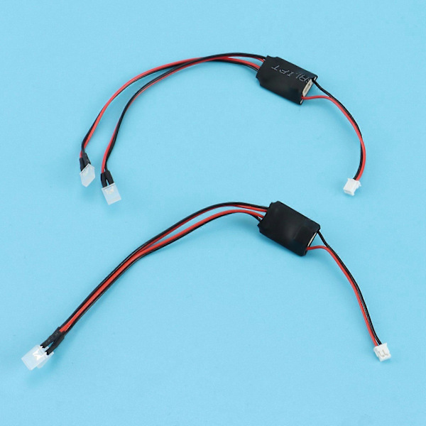 2kpl LED-ajovalot HAIBOXING HBX 16889 16889A 16890 16890A SG1601 SG1602 1/16 RC-auton päivitykseen