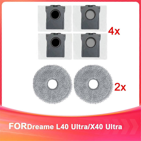Dammsugarpåse för Dreame L40 Ultra/X40 Ultra Robotdammsugare