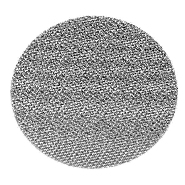 Kaffefilterplate i rustfritt stål 150m & 1mm, Diameter 58,5mm/2,3in