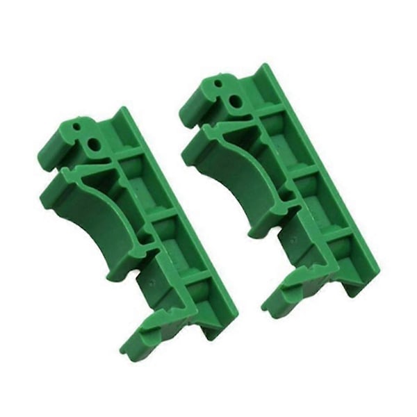 20 st Drg-01 Pcb För 35 Skena Montering Stöd Adapter Kretskort Fäste Hållare Clips Conn