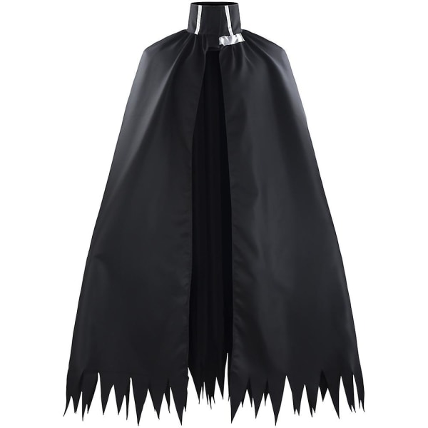 Kokichi Oma Cosplay Outfit Skoluniform Halloween kostym Black cape XXXL