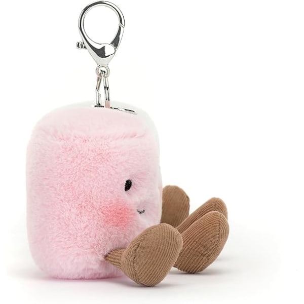 Jellycat par sjove marshmallow taskevedhæng nøgleringe