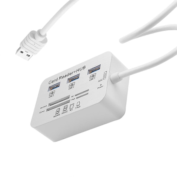 USB HUB 3.0 USB Splitter 3 Portar Extensor Multi USB Förlängning Flera 3 0 Hub SD Kortläsare USB3.0