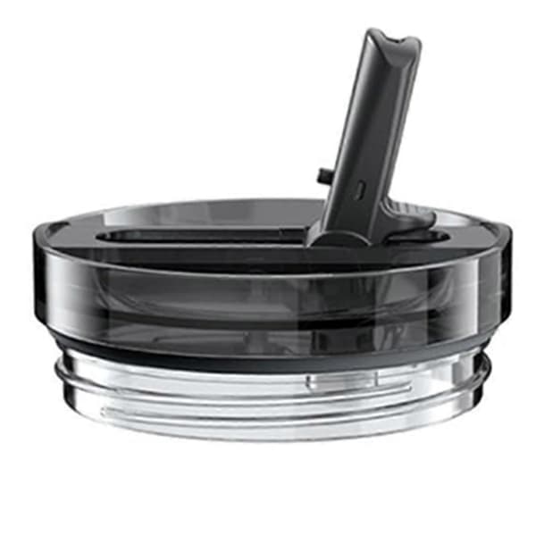 2 st mugglock för Stanley Cup-lock läckagesäkra, Stanley Cup-lockersättning för 40 oz med 2 sugrör Black & transparent