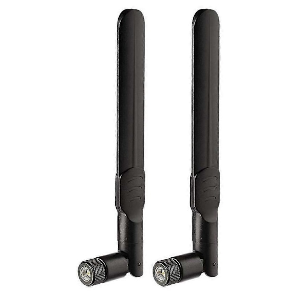 4G LTE Antenne 8DBi Plug Antenne (2 Stykker) Kompatibel 4G LTE Router Hjemmetelefon Hotspot Modem R