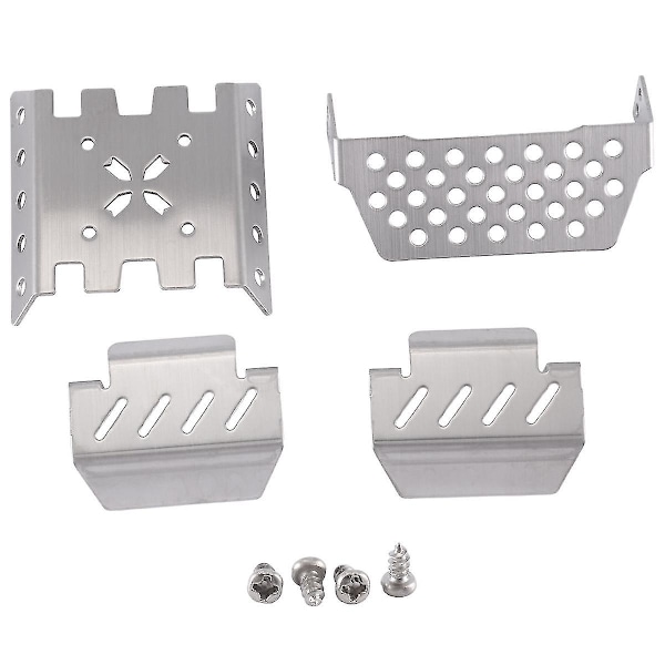 Metall Chassis Armor Akselbeskytter Plate for YiKong YK4082 YK4102 YK4103 RC Crawler Bil Oppgraderingsdel