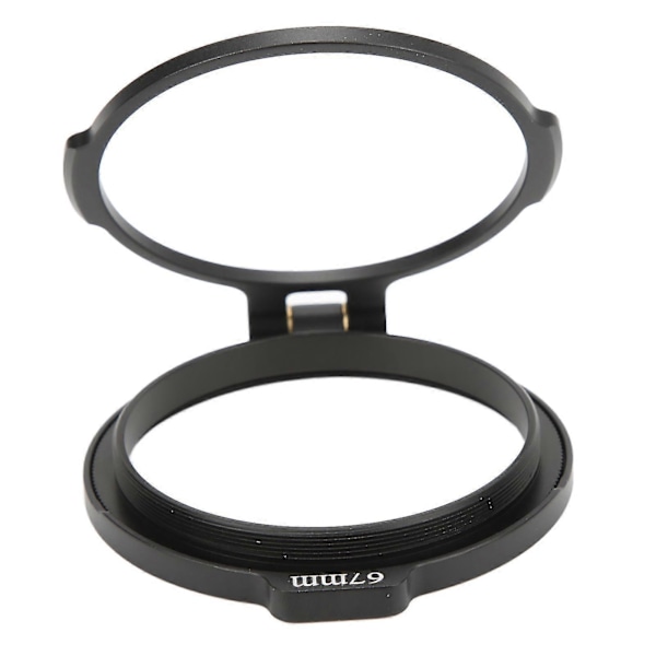 Linssisuodattimen pidike kestävä pikalukitusadapterirengas 67 mm:n laajakulma- ja zoom-objektiiveille