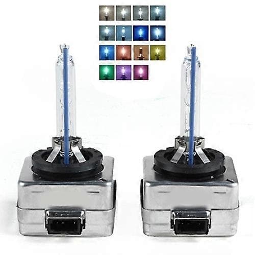 2 stk D1S 35W 8000K HID Xenonpære - 12V og 3600 timer - for bilfrontlykt A