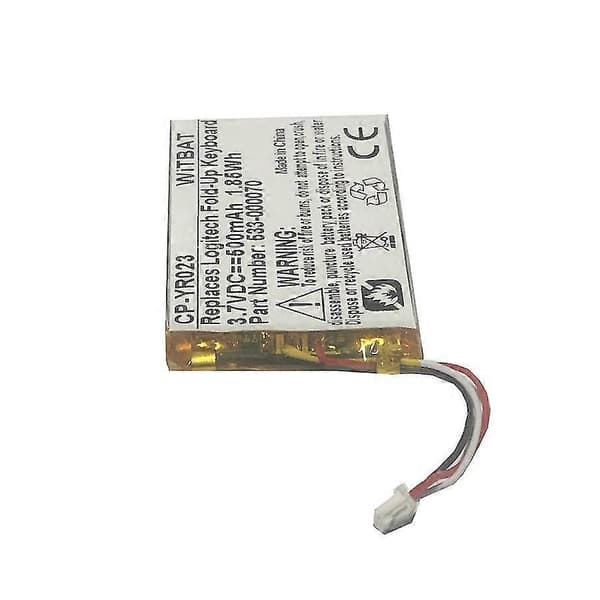 Fantastisk Egnet For Logitech Sammenleggbart Tastatur Batteri Ahb303450