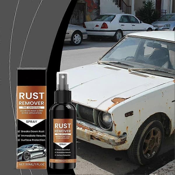 Rustfjernelsesspray til at fjerne rust og snavs på én gang