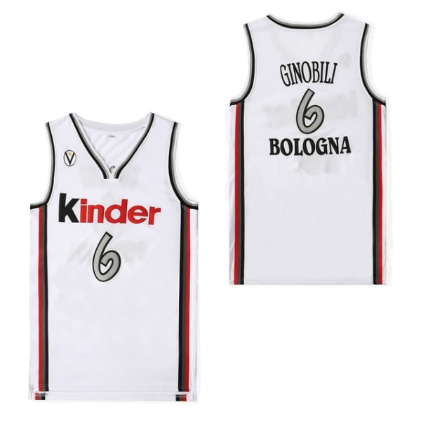 BG baskettröja broderi sömnad Kinder#6 tröja XL