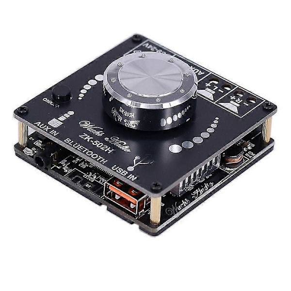 Bluetooth Forstærker Hifi 5.0 Dual Channel Stereo Bluetooth Digital Effektforstærker Board Modul 2x50w Audio Forstærker