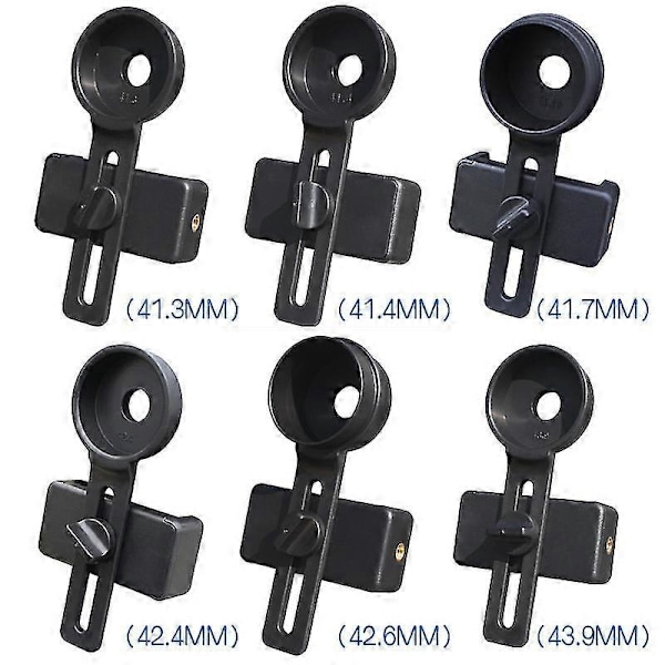 41,3 mm Astronomisk Teleskop Tilbehør Alt-i-én Mobiltelefon Fotograferingsklips