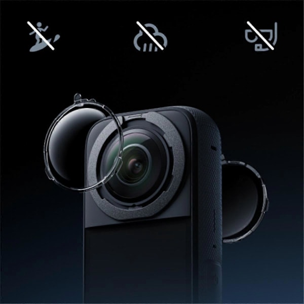 För Insta360 X3 Standard Avtagbara Linsskydd för Insta 360 X3 Linsskydd Tillbehör