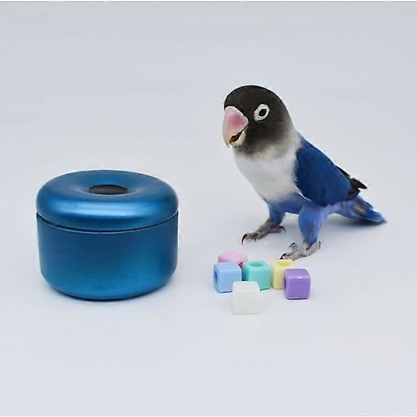 Papegojpussel Leksaker, Trick Prop Träning Utbildning Interaktiva Leksaker för Parakiter, Conures, Cockatiels, Undulater, Dvärgpapegojor Fågel Intelligens Träning T