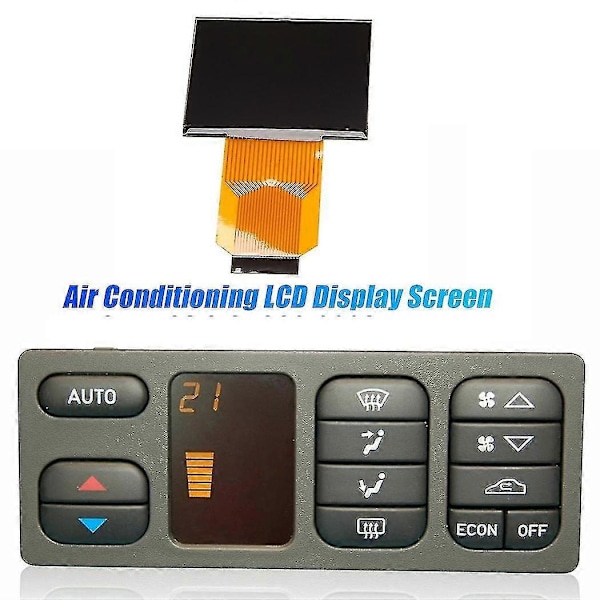 Bilklimatkontroll Luftkonditionering LCD-skärm för Saab 93 9-3 1999-2003 Pixelreparationsskärm