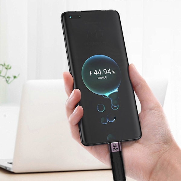 Förlängningskabel 40gbps Förlängningskabel Usb C Hona Till Hane 100w Förlängningssladd