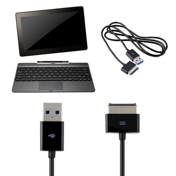 For Eee Pad Transformer Usb 3.0 til 40-pinners Data Sync Laderkabel