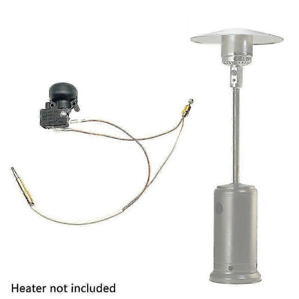 Termoelement og vippebryter for terrassevarmer, dumpbryter for propanvarmer, terrassevarmer utendørs G