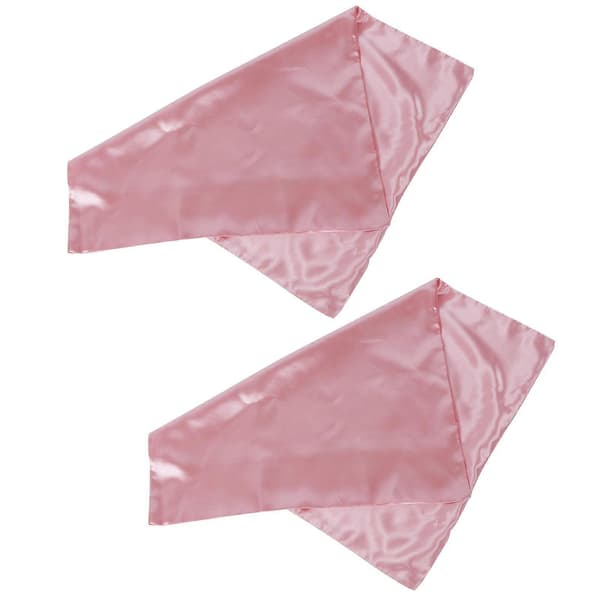 75 x 150D Satin Pudebetræk Sæt, Bløde Pudebetræk til Sengelinned, Kuvertlukning, Rose Farve