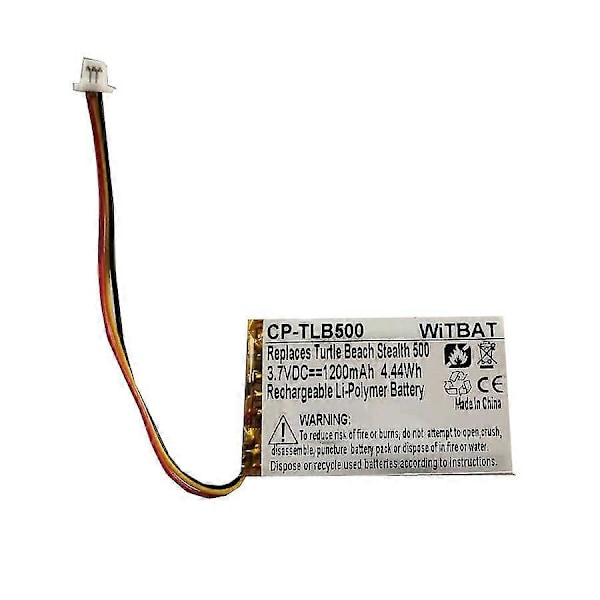 Fantastisk Egnet For Turtle Beach Stealth 600 Gen 2 Headset Batteri Ft603048p