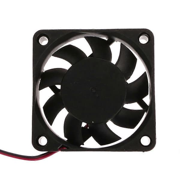 Til DC 12V 2-pin 60x60x15mm PC Computer CPU System Sleeve-bearing Køleventilator 60