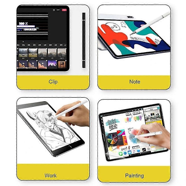 Skrivesaker Nettbrett Penn Kapasitiv Penn For Mobiltelefon Stylus Blyant