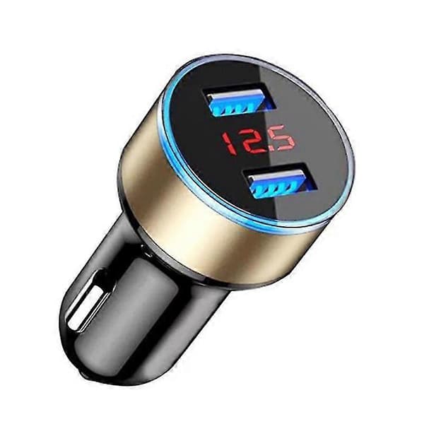 Multifunksjonell Billader Dobbel USB QC 3.0 Universal Sigarettenner