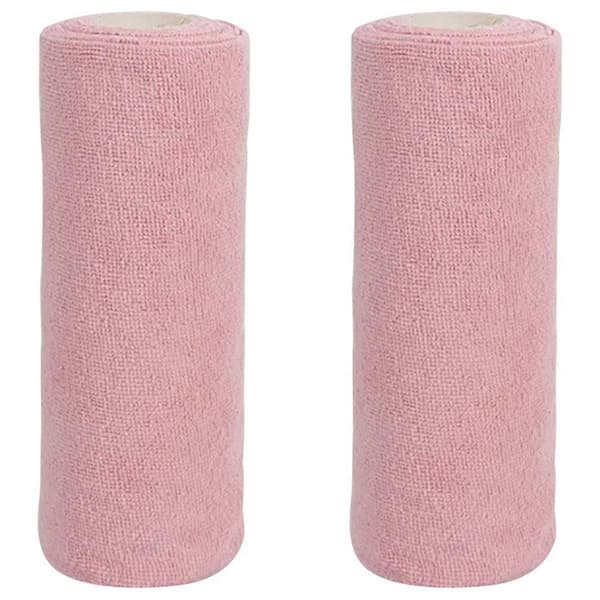 Hushåll, Mikrofiber Handduksrullar Disktrasor Tvätt, Rosa