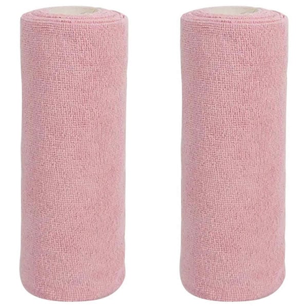Husholdning, Mikrofiber Håndkle Ruller Oppvaskkluter, Rosa