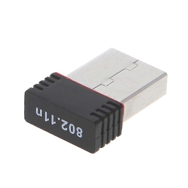 150mbps USB 2.0 WiFi Trådløs Adapter Mini Nettverkskort 802.11 Ngb Mt7601