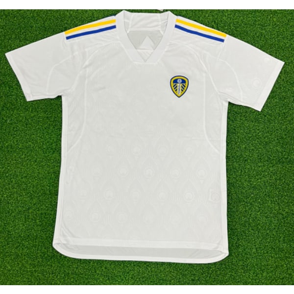 Ny vintage vit Leeds United fotbollstränings-t-shirt Keane NO.16 XL