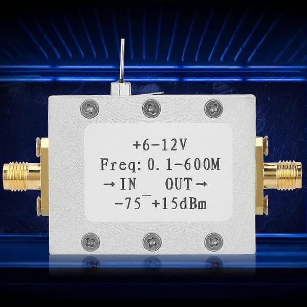 RF Effektmåler Logaritmisk Testdetektor 0.1-600M -75~+15dBm Modulkabinett