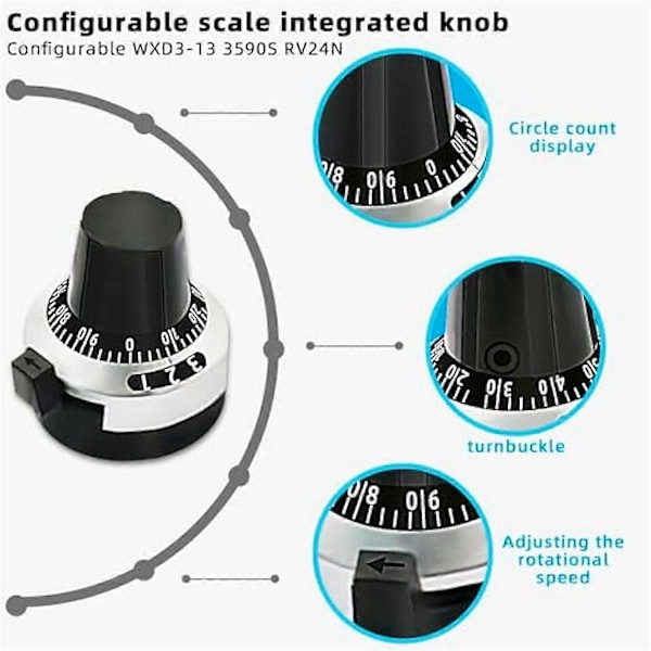 4st 3590S-2-103L 10K Ohm Vridpotentiometer