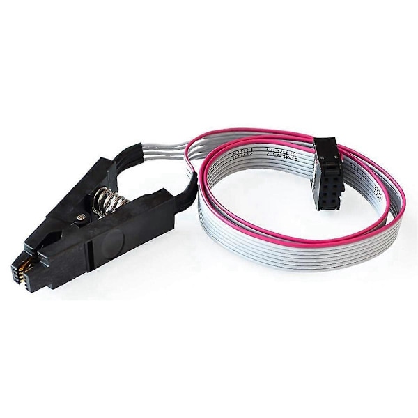 Programmer Test Clip SOP8 Clip Bred och Smal Kropp 8-Pin Universal Clip Adapter Clip IC Socket Brännare
