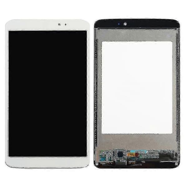 Yy LCD-skärm + Touchpanel för LG G Pad 8.3 / V500 (WiFi-version)(Vit)