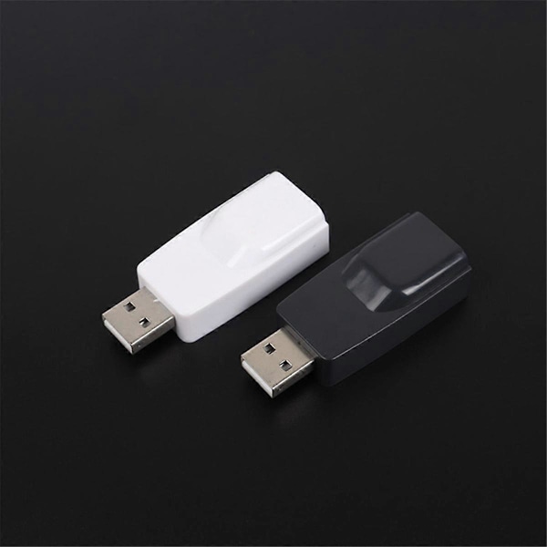 USB - RJ45 LAN Ethernet -sovitin 100Mbps USB2.0 verkkokortti musta