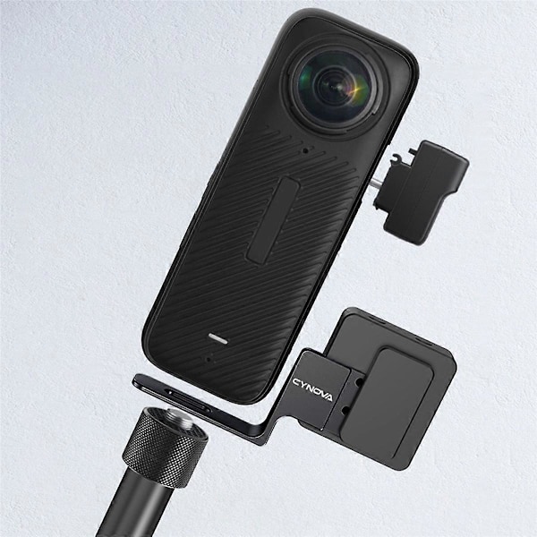 CYNOVA Usynlig Mikrofon Cold Shoe til Insta360 X4 / X3 / ONE X2