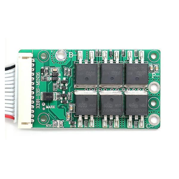 BMS 13S 48V Li-Ion Lithium 18650 Batteripakke Balancer Opladningskort Equalizer Fælles/Separate Port til Escooter (20A)