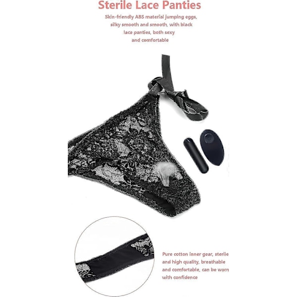 Vibrador Vibrating Pantees langattomalla ohjaimella, kannettava ja tehokas, pieni ja söpö, yhdistyy automaattisesti ja helppokäyttöinen B 12-28-YuJia