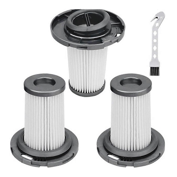 3 stk. HEPA-filtre med rengøringsbørste til Rowenta X-Force Flex 8.60