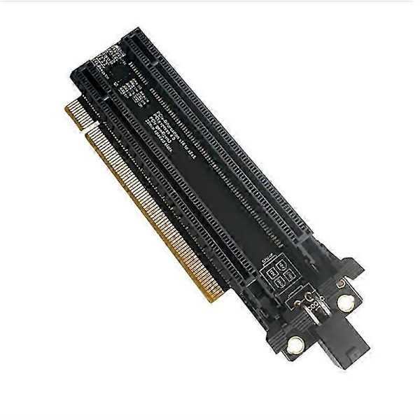 PCI-E 4.0 X16 1 - 2 Laajennuskortti Gen4 Split Card PCIe-Bifurcation X16 - X8X8 20 mm:n välein Sl-FO SAHN