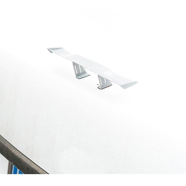 Universal 6,7 tommer mini spoiler bil baghale dekoration spoiler vinge kulfiber Black