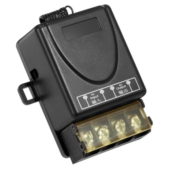 433 MHz 220V 30A Kauko-ohjainkytkin Vesipumppu Tehdasmoottori LED-kauko-ohjainlähetin
