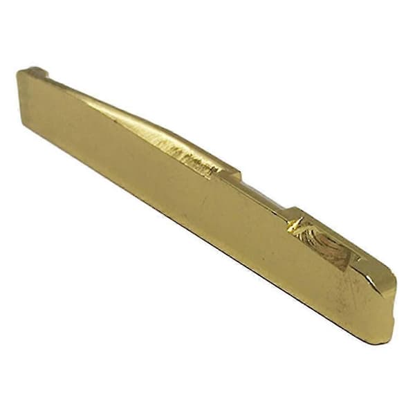 Messing 6-strengs Akustisk Guitar Bro Sadle og Oversadel