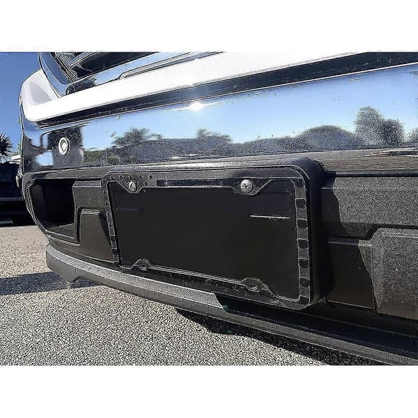 2x Standard Nummerplateramme Silikon Amerikansk Flaggdesign Tilpasset 3D-stjerner